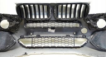 PŘEDNÍ NÁRAZNÍK BMW X5 F15 MPAKÁŽ 8054014 6 PDC PODLOŽKY 201 - 6