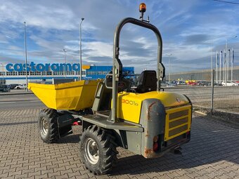 Dumper dempr vyklápěcí Wacker Neuson 3001s , Terex Thwaites - 6