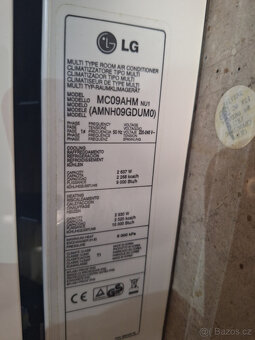 LG MULTISPLIT - 1ks vonkajšia + 4ks vnútorná jednotka - 6