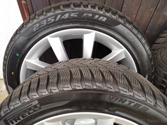 Zimní alu sada Škoda Superb III 18" 5x112 - 6