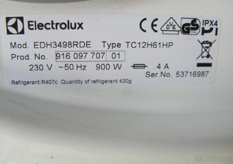 KONDENZAČNÍ SUŠIČKA PRÁDLA ELECTROLUX - 9KG - A+++ - 6