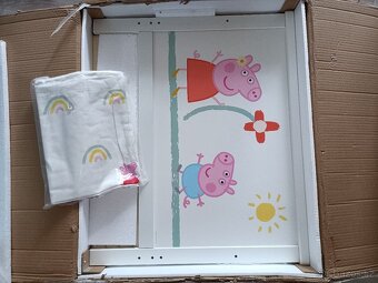 Dětská postel prasátko Pepa 70x140 CM + povlečení - 6