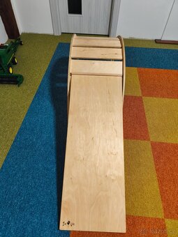 Učící věž+houpačka se skluzavkou - 6