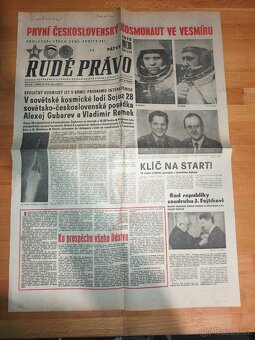 Staré noviny s Remkem - 6