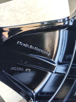 Originál dvourozměrná ALU kola MERCEDES s pneu PIRELLI - 6