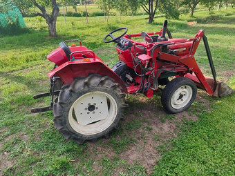 Japonský malotraktor Yanmar 1610d 4x4 s nakladačem - 6