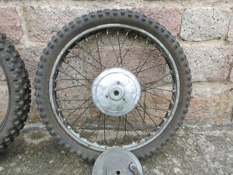 jawa soutěžní šestidenní enduro přední kolo 21" - 6