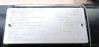 Elektromotor s převodovkou SEW - 6