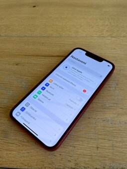 Apple iPhone 13 Mini 128GB RED - TOP STAV - 6