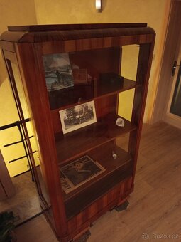Starožitná vitrína Art Deco - 6