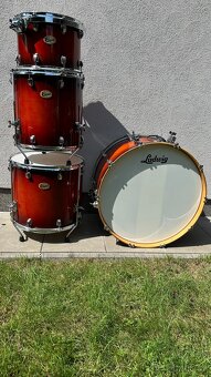 ﻿Ludwig CENTENNIAL ZET SET -  26” 14” 16” 18” + snare LM 402 - 6