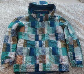 Zimní, jarní/podzimní bunda, větrovka, sofshell vel. 110-158 - 6