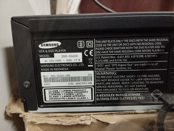 video VHS DVD combo samsung - 6