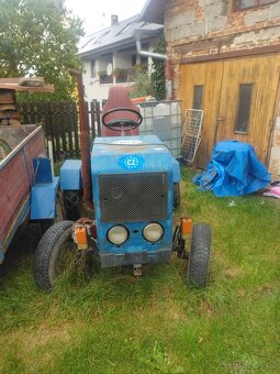 Malotraktor domácí výroby - 6