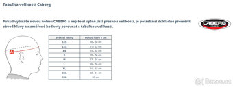 Helma Caberg velikost S - 6