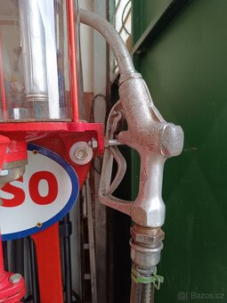 Starý benzínový manuální stojan SCAPI, po starší renovaci - 6