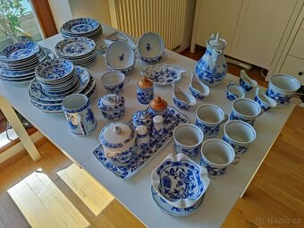 Prodám sadu Karlovarský porcelán - Cibulák - 6