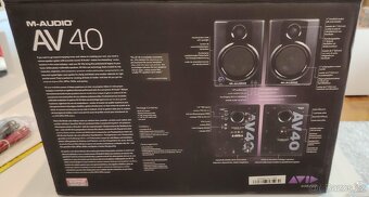 M-Audio Studiophile AV 40 dvoupásmové monitory - 6