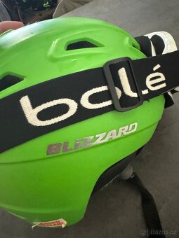 Predám lyžiarsku prilbu Blizzard - vel. 56-59 + Bolle bryle - 6