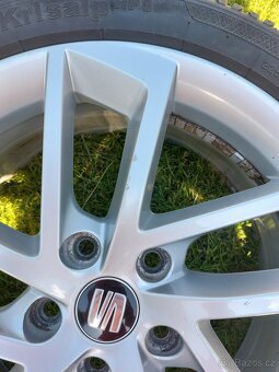 224/54/17 originál alu seat leon 7jx17h2 et 49 5x112 - 6