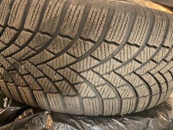 Plechové disky 16” 5x112 a zimní pneu 205/55/R16 - 6