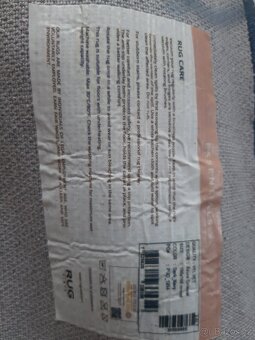 Prodám turecký bavlněný koberec 160×160 - 6