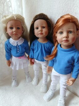 Oblečky pro panenky Gotz 36cm-halenky - 6