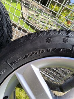 Prodám ALU kola Audi r17 - 6