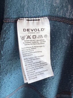 Rolák Devold Duo Active Merino 205 Zip Neck Man M Blue - 6