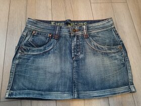 Nová džínová sukně Exe Jeans velikost S - 6
