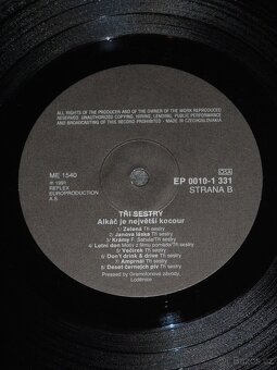 LP Tři Sestry - Alkáč Je Největší Kocour... (1991) 1. PRESS - 6