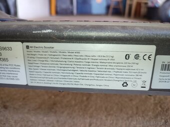 Elektrokoloběžka Xiaomi - téměř nejetá - 6