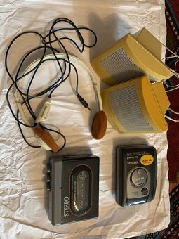 Walkman, reproduktory, CD player, - 6