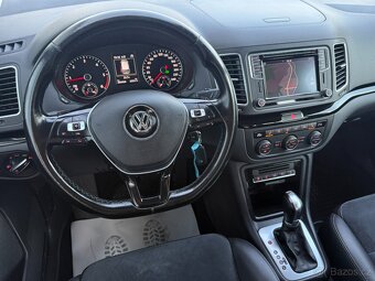 VW SHARAN 2.0 TDi DSG NAVI KAMERA WEBASTO TAŽNÉ 7 MÍST - 6