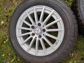 Zimní sada Mercedes třída C w205   Bridgestone 205/60/16 - 6
