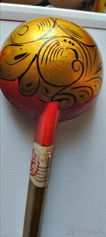 Dřevěné ručně malované lžíce SSSR - 6