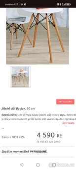 Kulatý jídelní stůl - 6