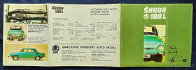 ŠKODA 110 L - 100 L - 100 - DOBOVÉ PROSPEKTY - 6