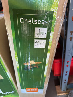 VLC  rozkládací nábytek Chelsea stůl + 4 židle - 6