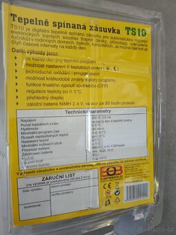 Měřič spotřeby + Tepelně spínaná chytrá zasuvka + Senzor - 6
