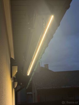 Markýza 4x3m s elektrickým pohonem a LED osvětlením - 6