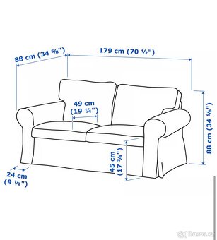 Pohovka Ikea Ektorp - 6