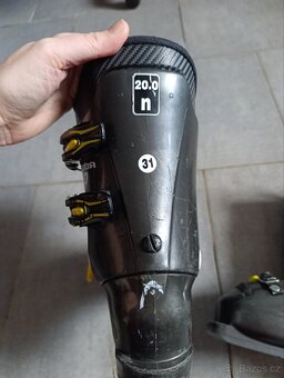 Lyže 90 cm, lyžařské boty 20 - 6