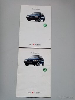 Prospekty škoda favorit, forman - 6