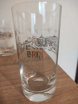 Sběratelské sklenice Brno - 6