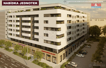 Prodej ubytovací jednotky 2+kk, 60 m², Brno, ul. Nové sady - 6