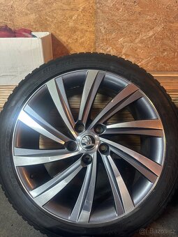 ALU Kola ŠKODA 5x112 R18 PERSEUS Zimní Pneu 225/45/18 - 6