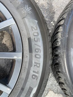 Alu kola Europe, 5x112, zimní pneu, 205/60 R16 - 6