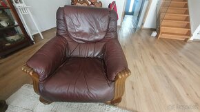 Kožená sedací souprava - 6