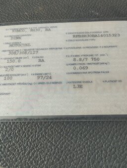 Prodej KYMCO SH30 BA zdvihový objem 150 - 6